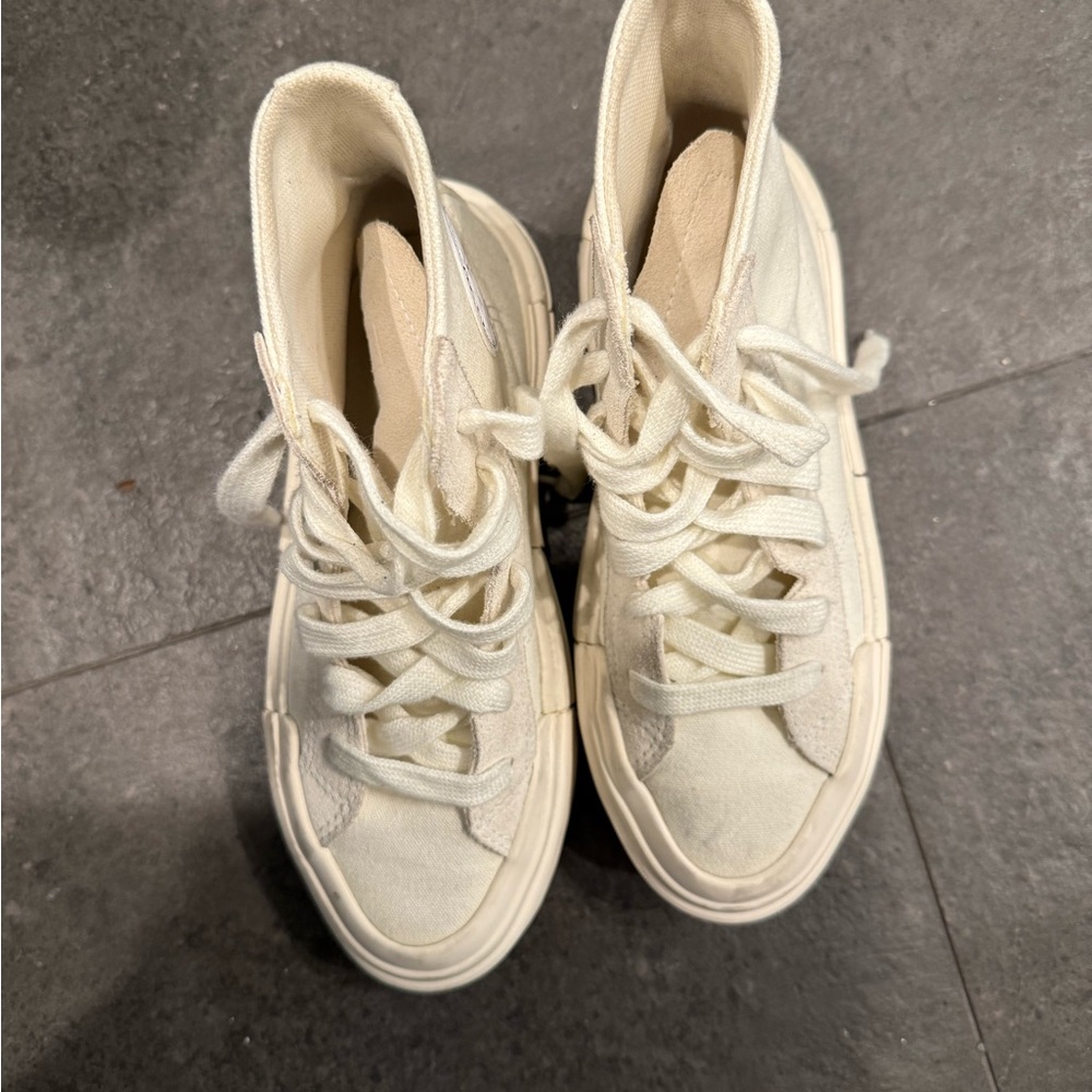 Converse High-Top Sneakers - Cream